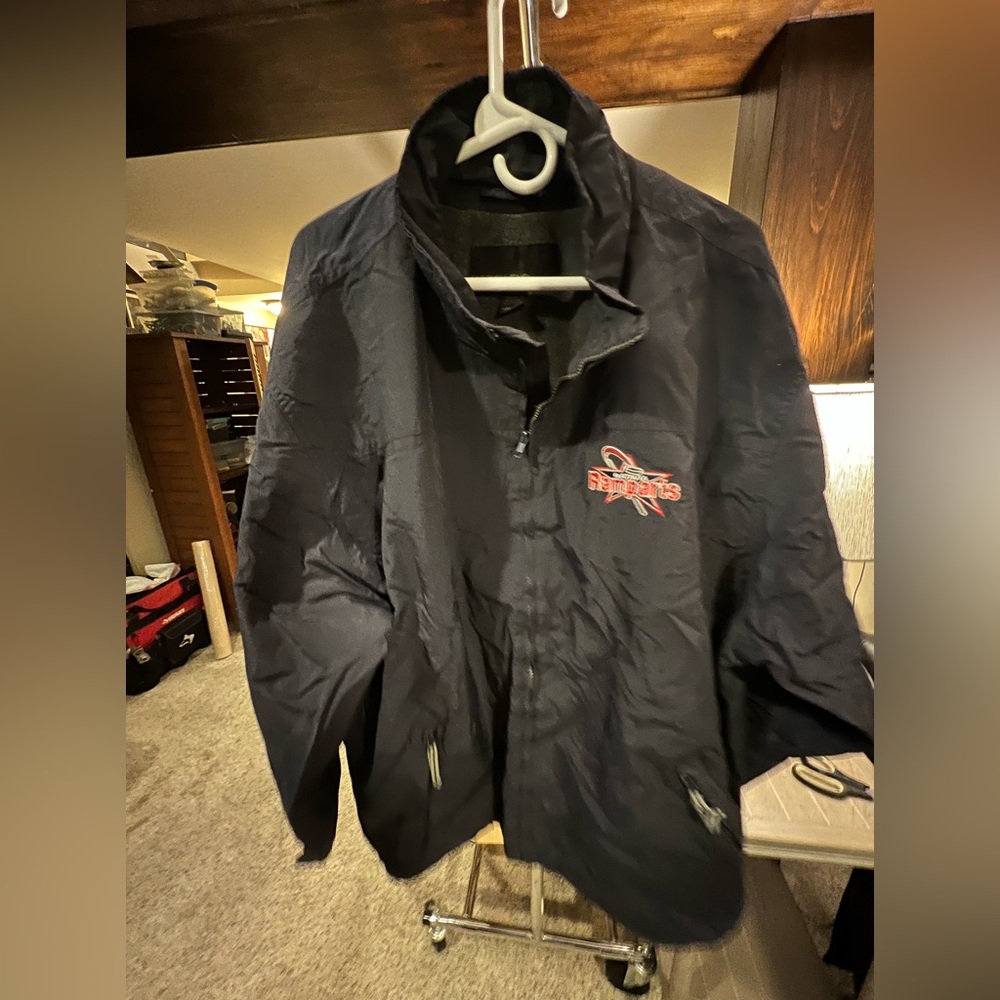 North End full zip fleece lined coaches jacket